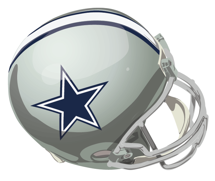 Dallas Cowboys 1967-1975 Helmet DIY iron on transfer (heat transfer)